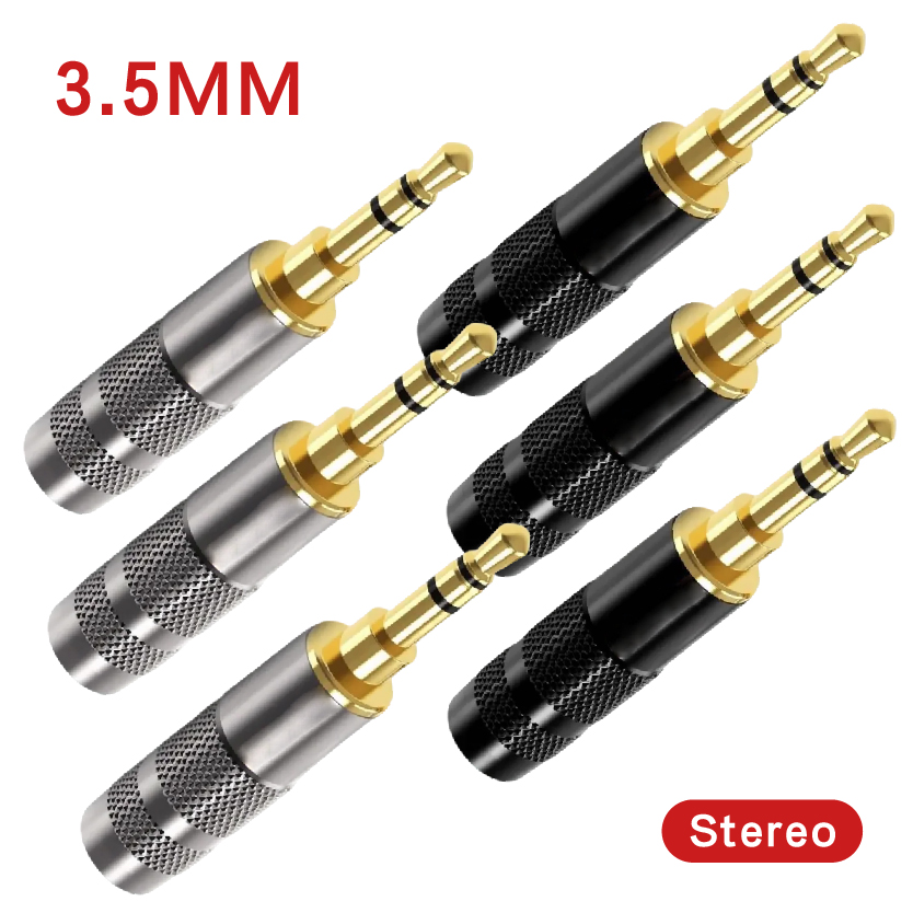 Audiophile Headphone Wired - 3-polige oortelefoon 3,5 mm jack-audiostekkerconnector voor