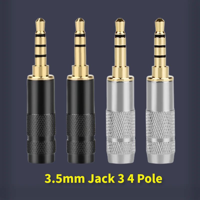 Cable Extension 3.5 - DIY 3.5mm Aansluitingen Audio Plug 3