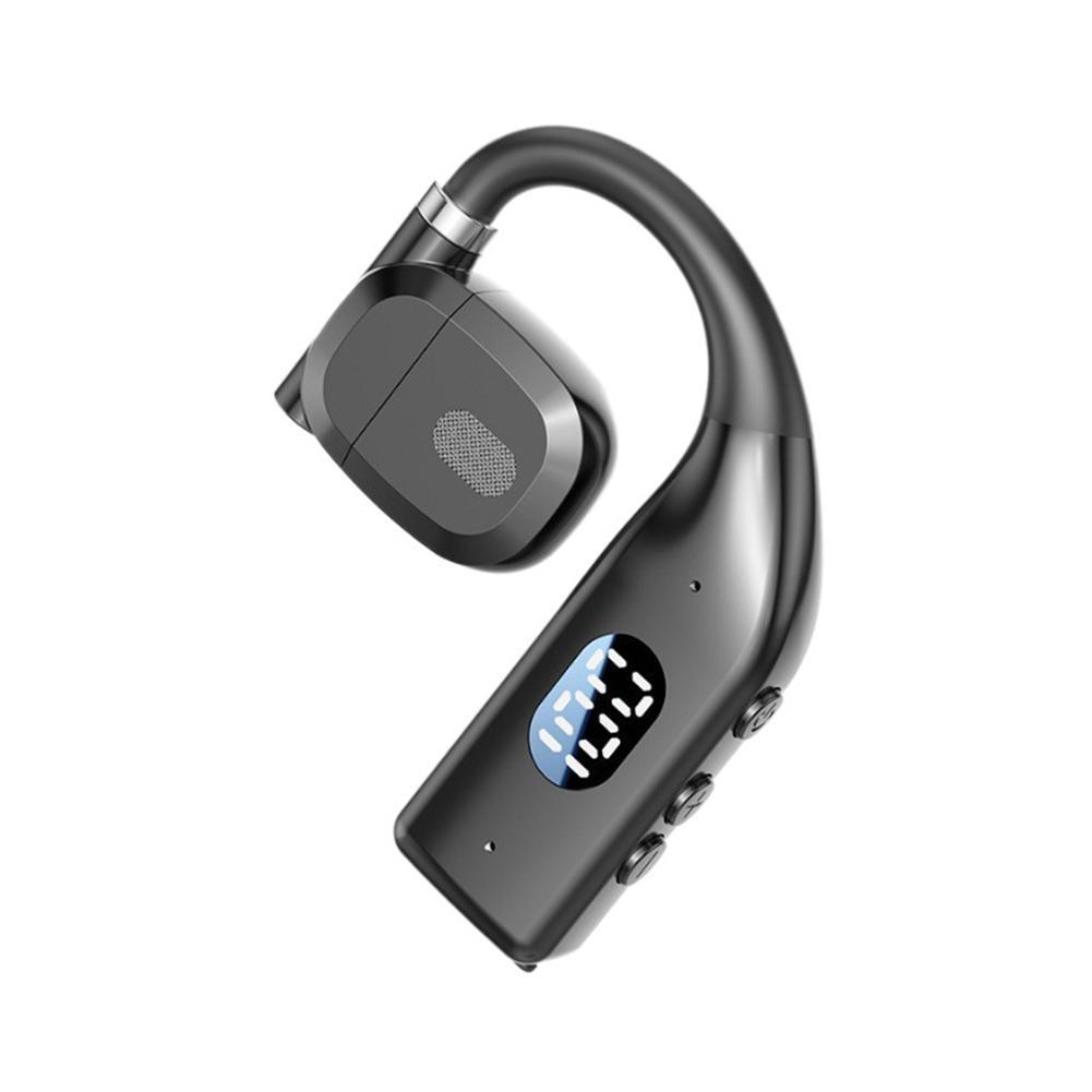 Noise Cancelling Headphone - Oorhaken Draadloze Bluetooth-hoofdtelefoon Oortelefoon met beengeleiding