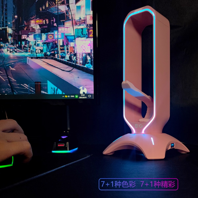 RGB-headsetstandaard met muis  - Gaming Headset Rgb recensie en prijs