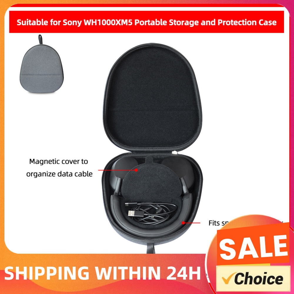 Harde draagtas Schokbestendige - Headphone Case Hard recensie en prijs