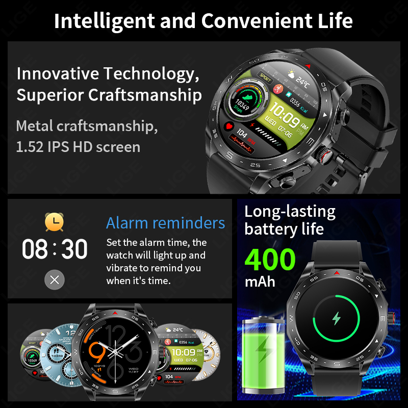 LIGE TWS 2-in-1 Smartwatch met - Wireless Earbuds Tws recensie en prijs
