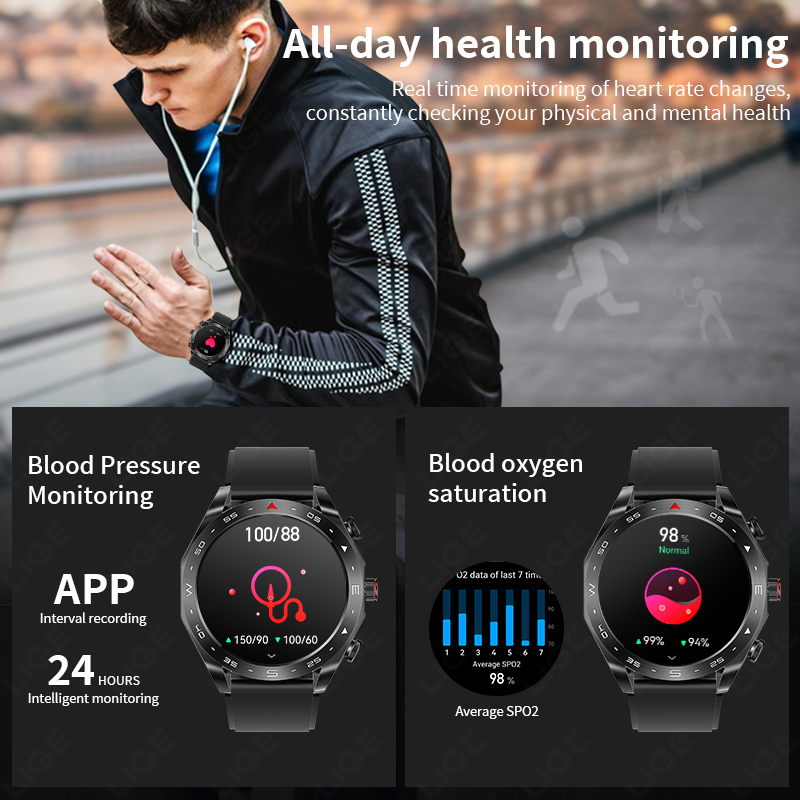 LIGE TWS 2-in-1 Smartwatch met - Wireless Earbuds Tws recensie en prijs